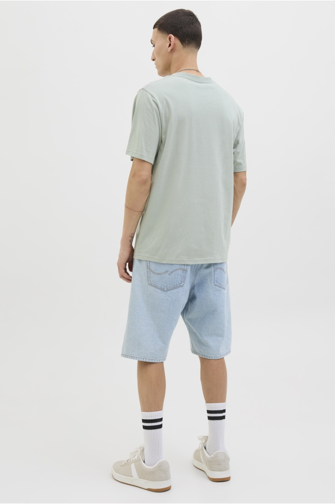 JJHAYATO TEE SS CREW NECK BTS LN 12278508 ICEBERG GREEN